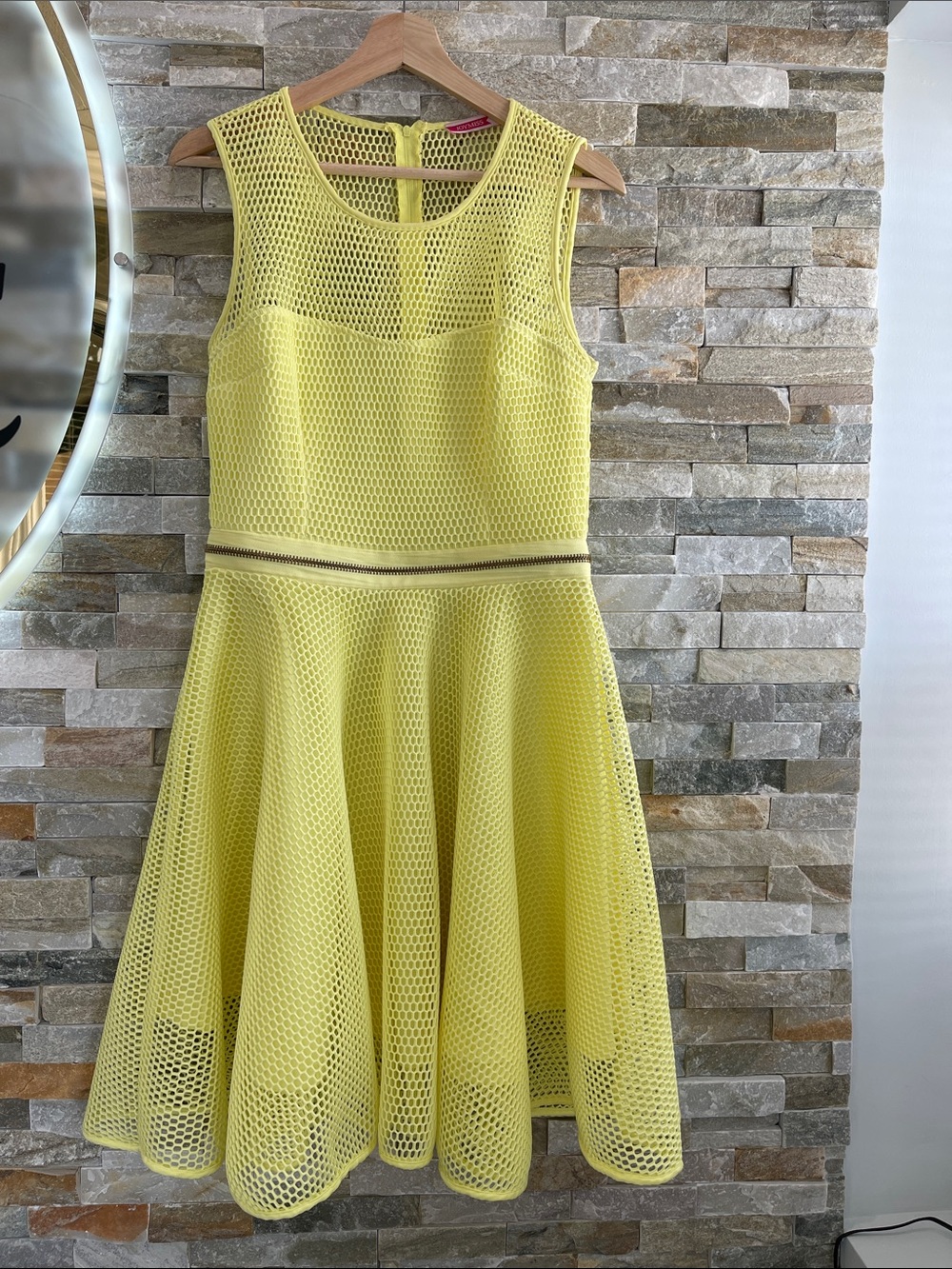 🇨🇦 JOYMISS Sleeveless Mesh Fit & Flare Mini Dress